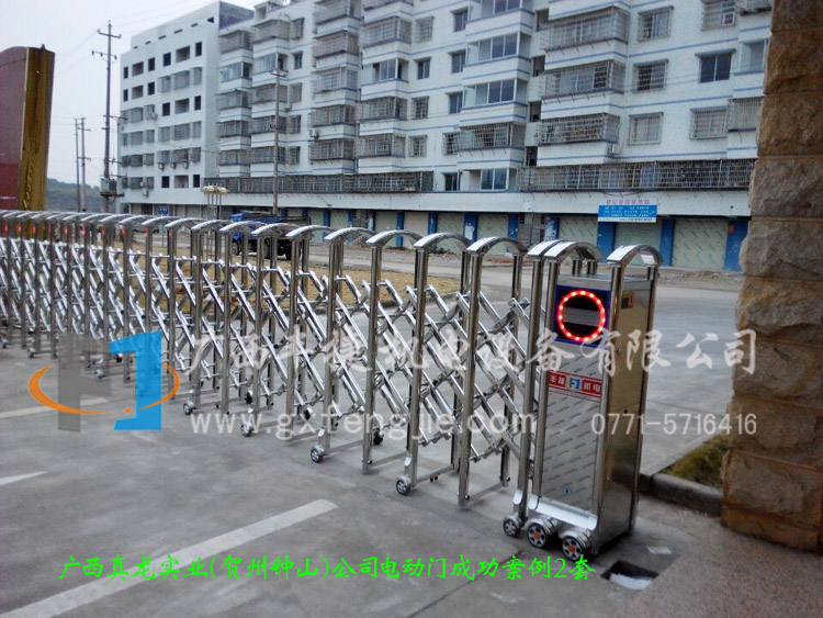 廣西真龍實(shí)業(yè)（賀州鐘山）公司電動(dòng)門(mén)成功案例2套